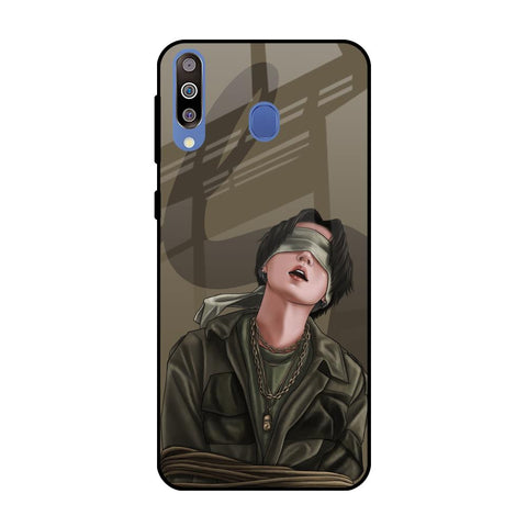 Blind Fold Glossy Case for Samsung Galaxy M40