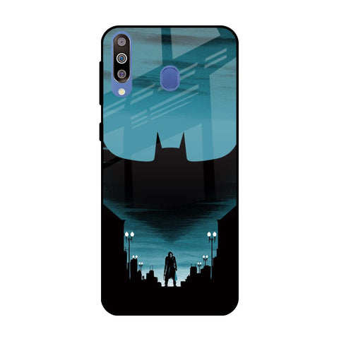 Cyan Bat Glossy Case for Samsung Galaxy M40
