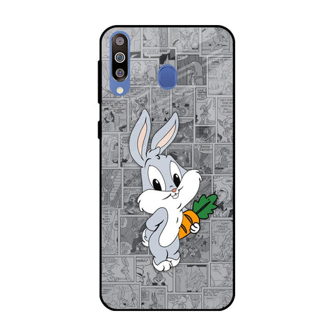 Cute Baby Bunny Glossy Case for Samsung Galaxy M40