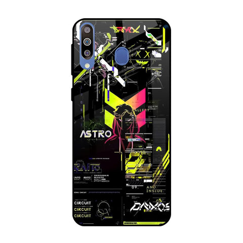 Astro Glitch Glossy Case for Samsung Galaxy M40
