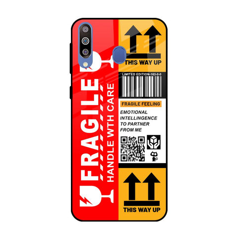 Handle With Care Glossy Case for Samsung Galaxy M40