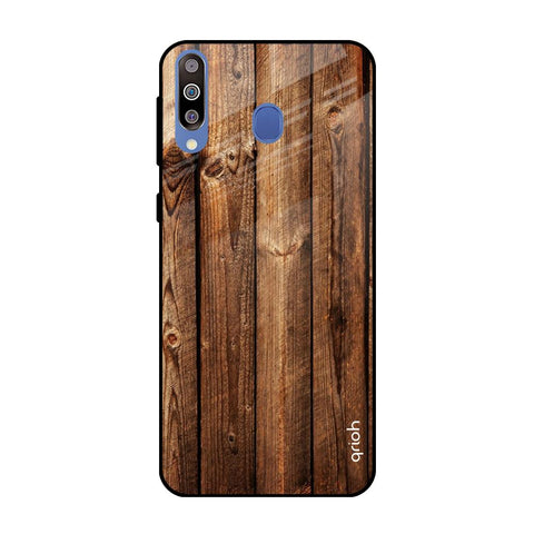 Timber Printed Glossy case for Samsung Galaxy M40
