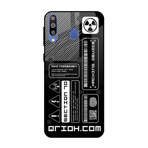 Futuristic Art Glossy Case for Samsung Galaxy M40