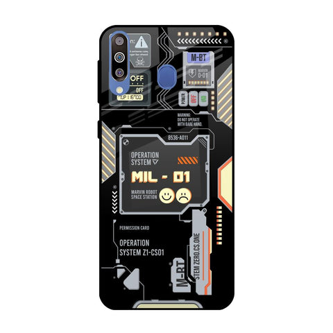 Exposed Parts Glossy Case for Samsung Galaxy M40