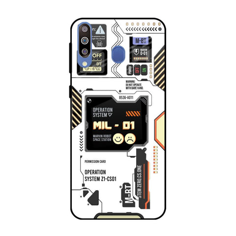 Tech Display Glossy Case for Samsung Galaxy M40