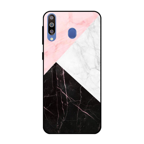 Marble Collage Art Glossy Case For Samsung Galaxy M40