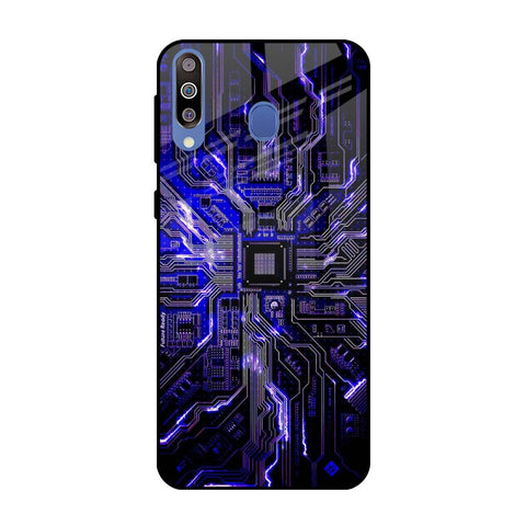 Techno Color Pattern Glossy Case For Samsung Galaxy M40
