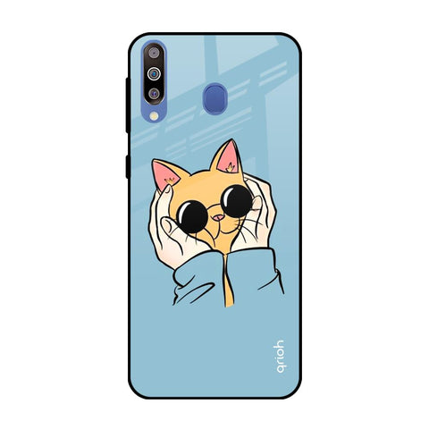Adorable Cute Kitty Glossy Case For Samsung Galaxy M40