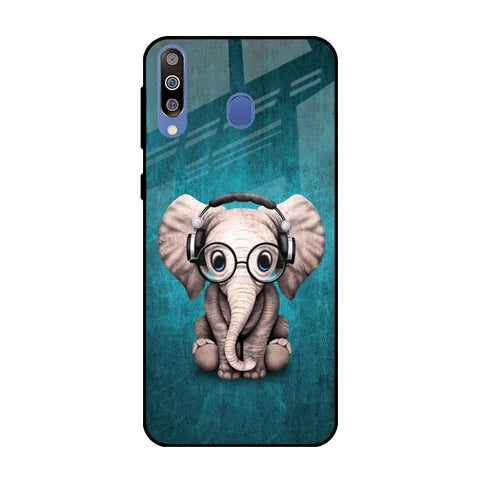 Adorable Baby Elephant Glossy Case For Samsung Galaxy M40