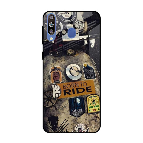 Ride Mode On Glossy Case for Samsung Galaxy M40