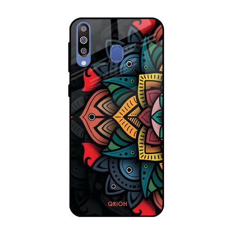 Retro Gorgeous Flower Glossy Case for Samsung Galaxy M40