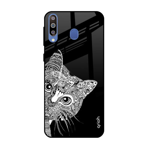 Kitten Mandala Glossy Case for Samsung Galaxy M40