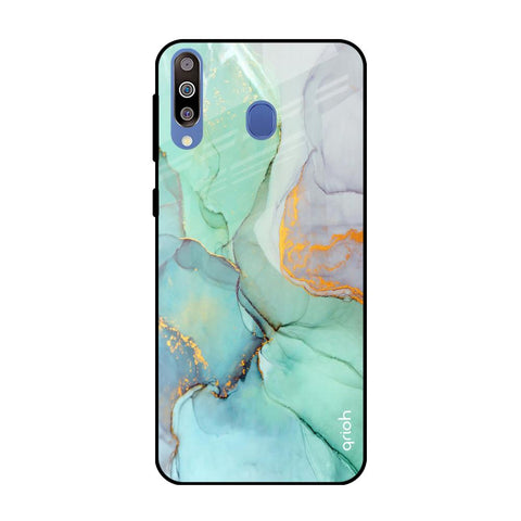 Green Marble Glossy case for Samsung Galaxy M40