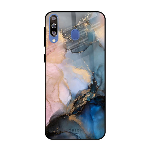 Marble Ink Abstract Glossy Case for Samsung Galaxy M40