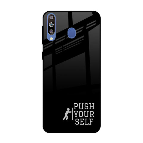 Push Your Self Glossy Case for Samsung Galaxy M40