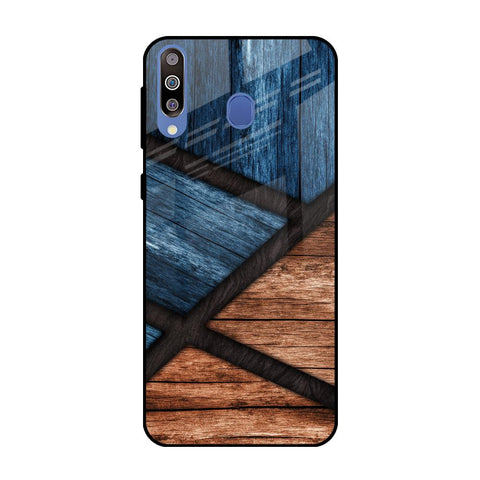 Wooden Tiles Glossy Case for Samsung Galaxy M40