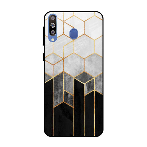 Tricolor Pattern Glossy Case for Samsung Galaxy M40