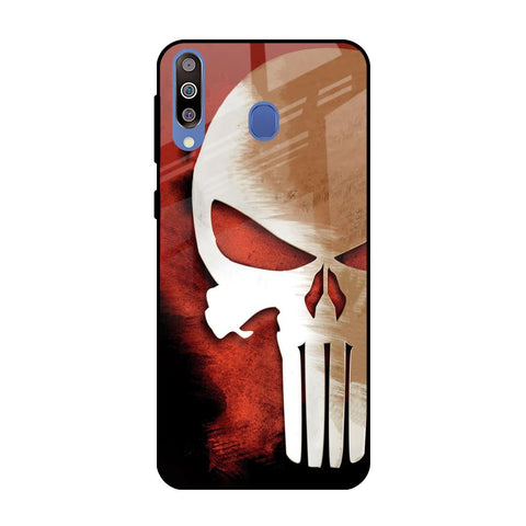 Red Skull Glossy Case for Samsung Galaxy M40