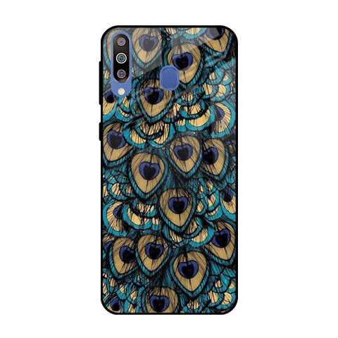 Peacock Feathers Glossy case for Samsung Galaxy M40