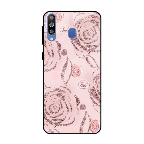 Shimmer Roses Glossy case for Samsung Galaxy M40
