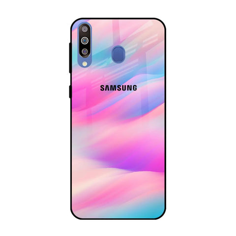 Colorful Waves Glossy case for Samsung Galaxy M40