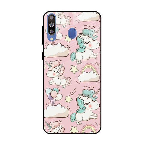 Balloon Unicorn Glossy case for Samsung Galaxy M40