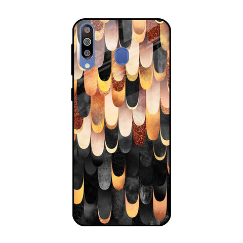 Bronze Abstract Glossy Case for Samsung Galaxy M40