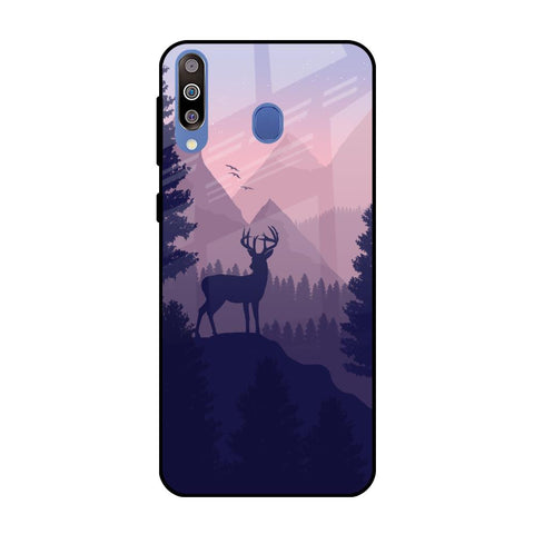 Deer In Night Glossy Case For Samsung Galaxy M40