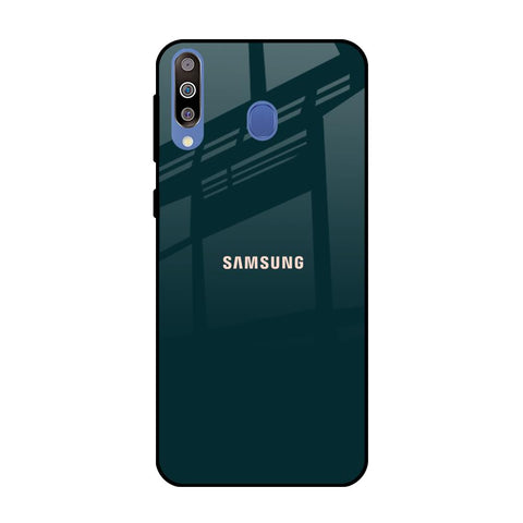 Hunter Green Glossy Case For Samsung Galaxy M40