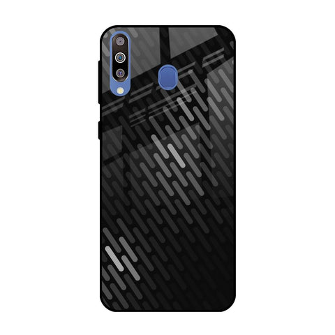 Dark Abstract Pattern Glossy Case For Samsung Galaxy M40