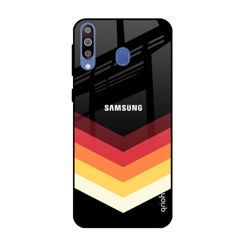 Abstract Arrow Pattern Glossy Case For Samsung Galaxy M40