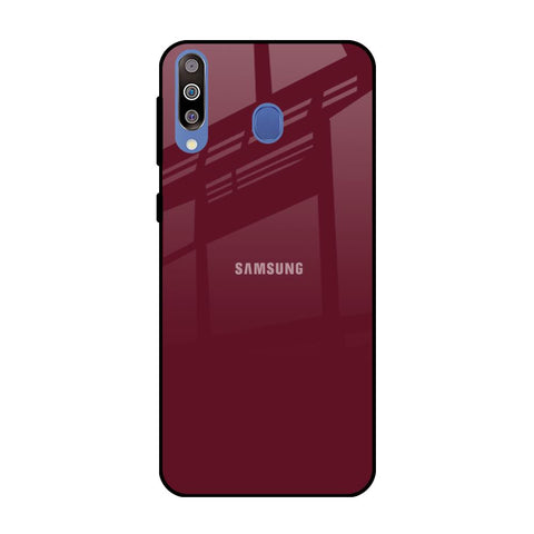 Classic Burgundy Glossy Case for Samsung Galaxy M40