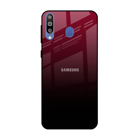 Wine Red Glossy Case For Samsung Galaxy M40