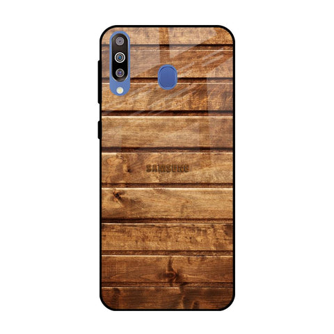Wooden Planks Glossy Case for Samsung Galaxy M40