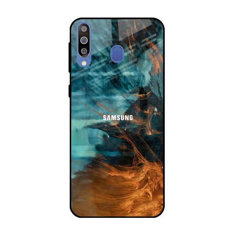 Golden Splash Glossy Case for Samsung Galaxy M40