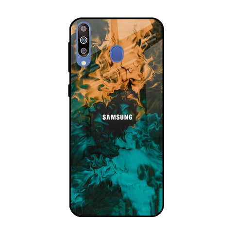 Watercolor Wave Glossy Case for Samsung Galaxy M40