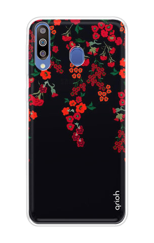 Floral Deco Soft Cover For Samsung Galaxy M40