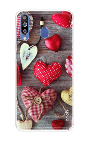 Valentine Hearts Soft Cover for Samsung Galaxy M40