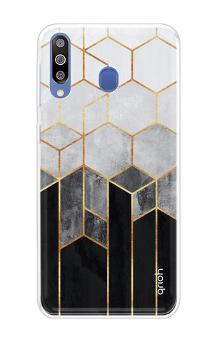 Hexagonal Pattern Soft Cover for Samsung Galaxy M40