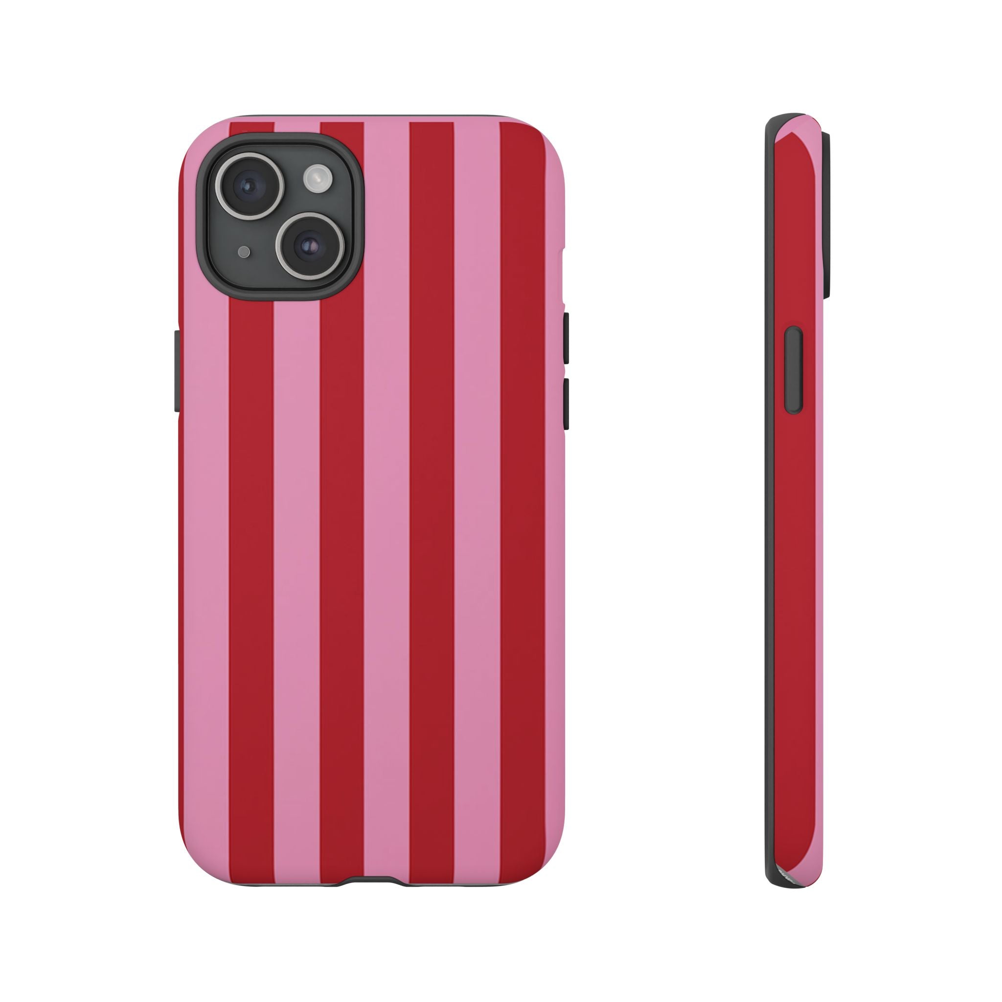 Rose Stripes Tough Case  Available For All iPhone Models