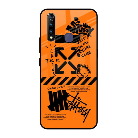 Anti Social Club Glossy Case for Vivo Z1 Pro