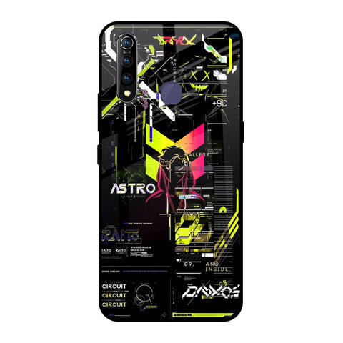 Astro Glitch Glossy Case for Vivo Z1 Pro