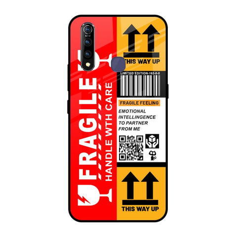 Handle With Care Glossy Case for Vivo Z1 Pro