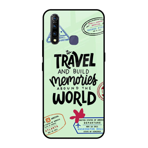 Travel Stamps Glossy Case for Vivo Z1 Pro