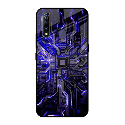 Techno Color Pattern Glossy Case For Vivo Z1 Pro