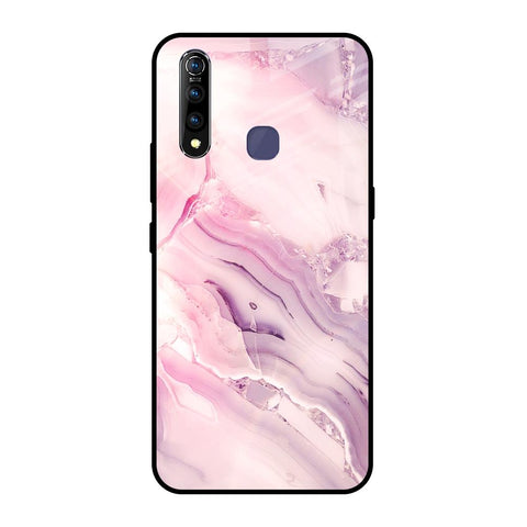 Diamond Pink Gradient Glossy Case For Vivo Z1 Pro