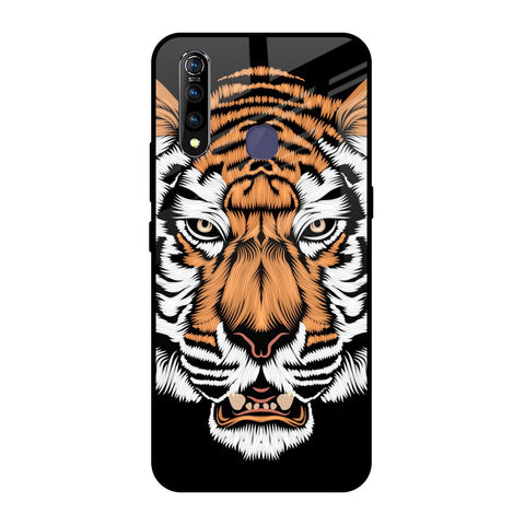 Angry Tiger Glossy Case For Vivo Z1 Pro