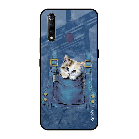 Kitty In Pocket Glossy Case For Vivo Z1 Pro
