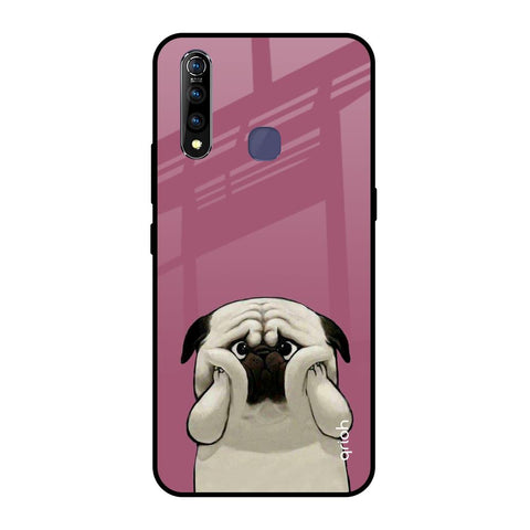 Funny Pug Face Glossy Case For Vivo Z1 Pro