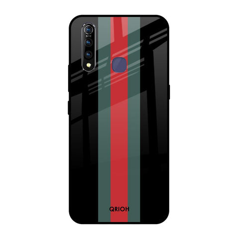 Vertical Stripes Glossy Case for Vivo Z1 Pro
